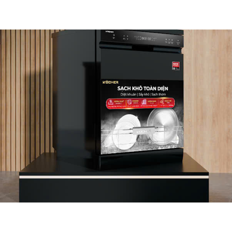 Máy rửa bát Kocher KDEU-X15B 7 Máy rửa bát Kocher KDEU-X15B