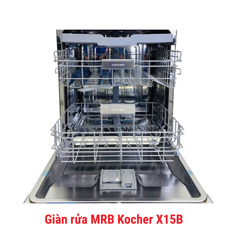 Máy rửa bát Kocher KDEU-X15B 9 Máy rửa bát Kocher KDEU-X15B