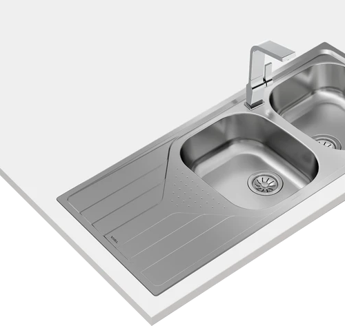 Chậu rửa bát Teka UNIVERSE 80T-XP 2B 1D