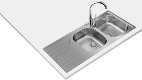 Chậu rửa bát Teka UNIVERSE 80T-XP 2B 1D