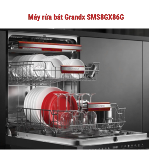 Máy rửa bát Grandx SMS8GX86G Máy rửa bát Grandx SMS8GX86G