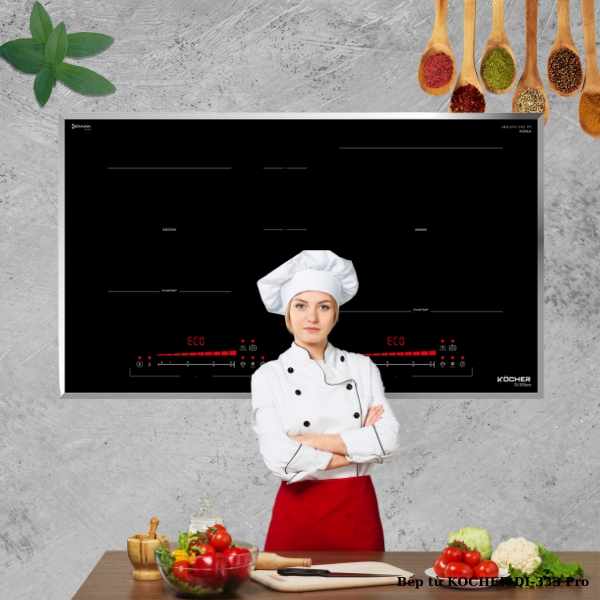 Bếp Từ Kocher DI-333PRO 6 Bếp Từ Kocher Di 333 Pro (3)