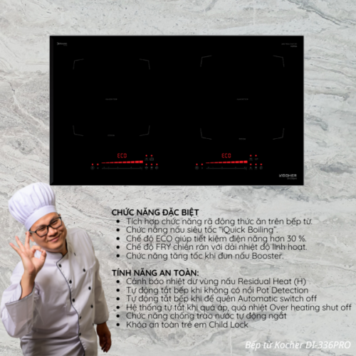 Bếp Từ Kocher Di 336 Pro (6)