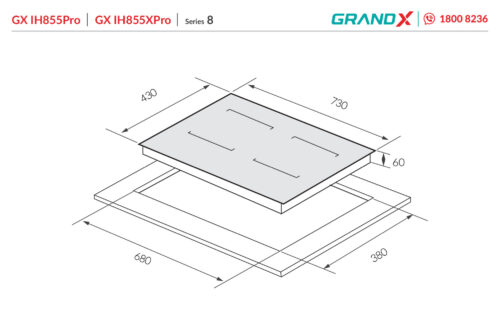 Bếp Từ Grandx Gx Ih855pro Beptuhanoi (1) Bếp Từ Grandx Gx Ih855pro Beptuhanoi (1)
