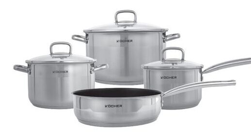 Bộ Nồi 4 Món Kocher Lubeck Pro