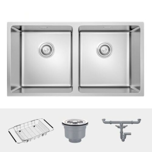 Chau Rua Bat Konox Cube 8744du (2) Chậu Rửa Konox Cube 8744DU