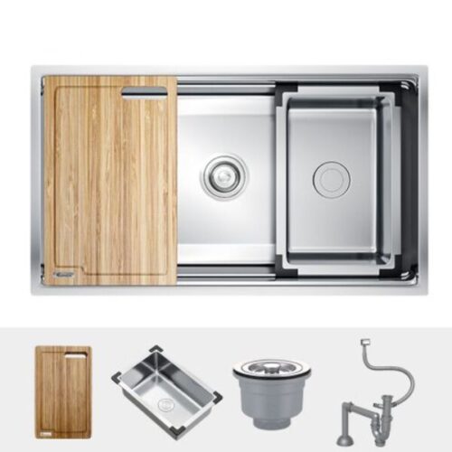 Chau Rua Bat Konox Kn7644su (2) Chậu Rửa Konox KN7644SU