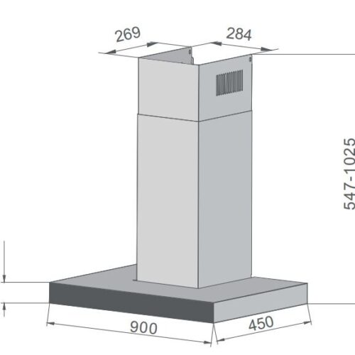 Máy Hút Mùi FEUER T68i 90cm