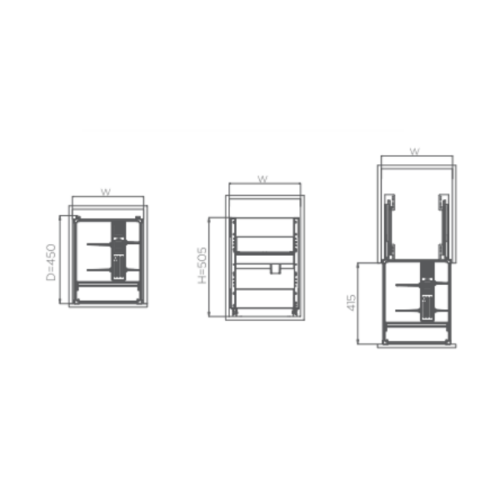 Kệ Gia Vị HiGold 306324 Kệ Gia Vị HiGold 306324