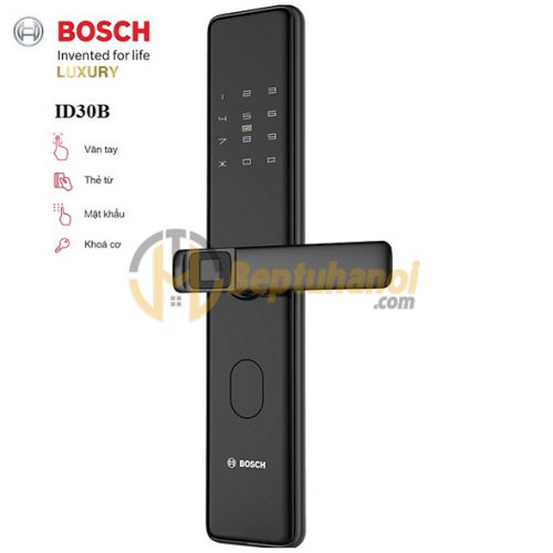 Khóa điện tử Bosch ID30B Màu đen