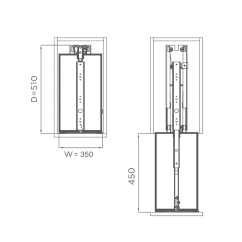 Tủ kho 5 tầng HiGold 201185