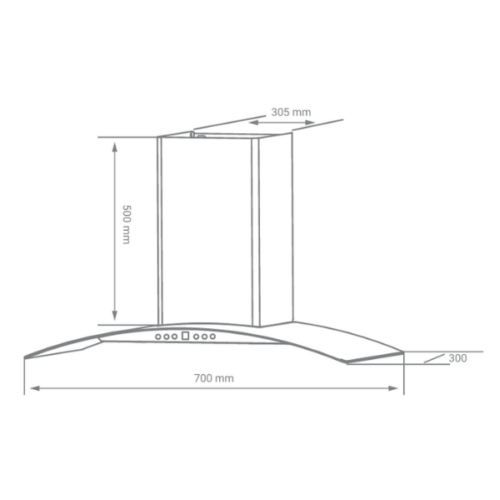 Máy Hút Mùi Kocher K 228 Pro 70 Máy Hút Mùi Kocher K 228 Pro 70
