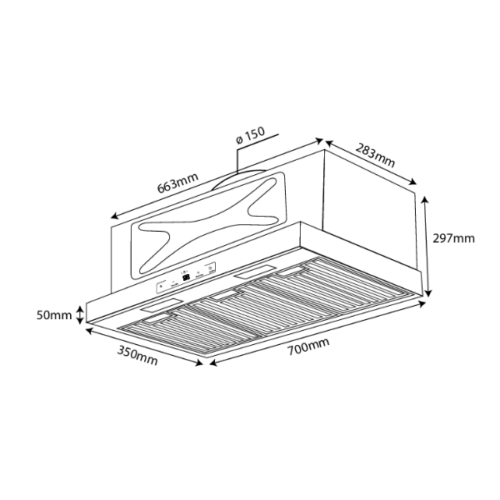 Máy Hút Mùi Kocher Turbo X 350n Máy Hút Mùi Kocher Turbo X 350n