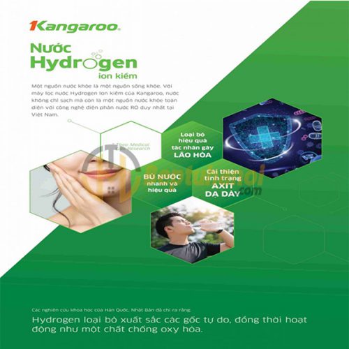 Máy lọc nước Kangaroo Hydrogen Slim KG10A6S