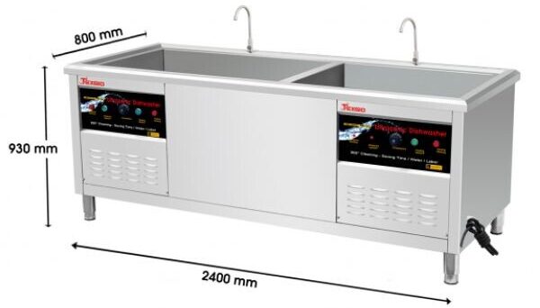 Máy Rửa Bát Công Nghiệp UltraSonic Texgio Standard TGU-2400SD