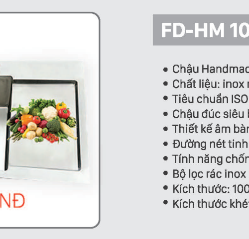 Chậu Rửa Bát FANDI FD-HM 10048