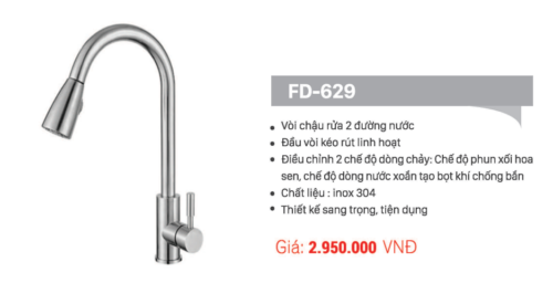 Vòi Rửa Bát FANDI FD-629