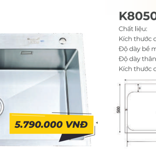 Chậu Rửa Kagol K8050-304