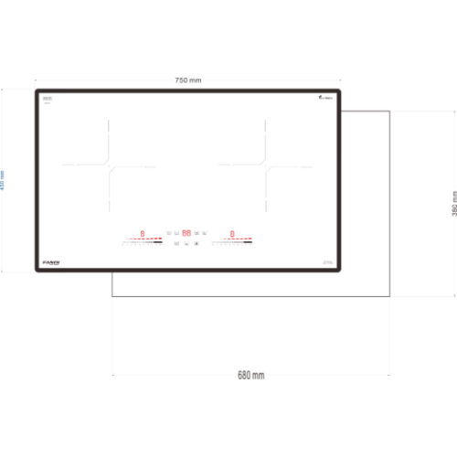 Bếp Từ Fandi FD-999 PLUS Bếp Từ Fandi FD-999 PLUS