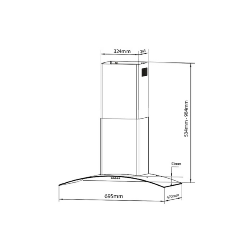 Thiết Kế Chưa Có Tên (22) Máy Hút Mùi Fandi FD-MH 570