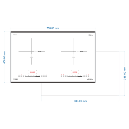 Bếp Từ Fandi FD-829 MS Bếp Từ Fandi FD-829 MS