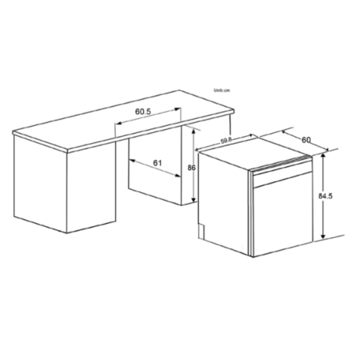 Máy Rửa Bát Spelier SP 16 DWKT/G Máy Rửa Bát Spelier SP 16 DWKT/G