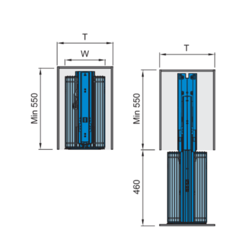 Tủ kho 5 tầng HiGold 201102 Tủ kho 5 tầng HiGold 201102