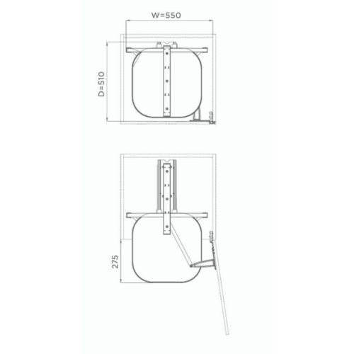 Tủ kho 5 tầng HiGold 202295