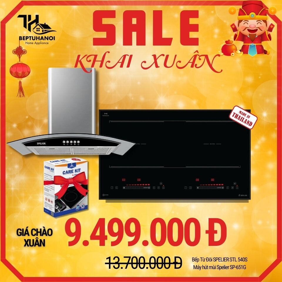BẾP TỪ HÀ NỘI 37 Combo Quốc Dân