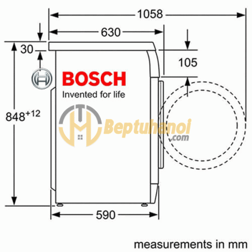 Máy Giặt Bosch WAW28480SG