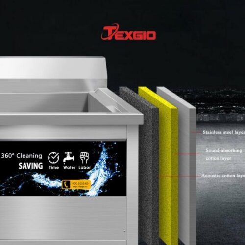 Máy Rửa Bát Công Nghiệp UltraSonic Texgio Luxury TGU-1500XS