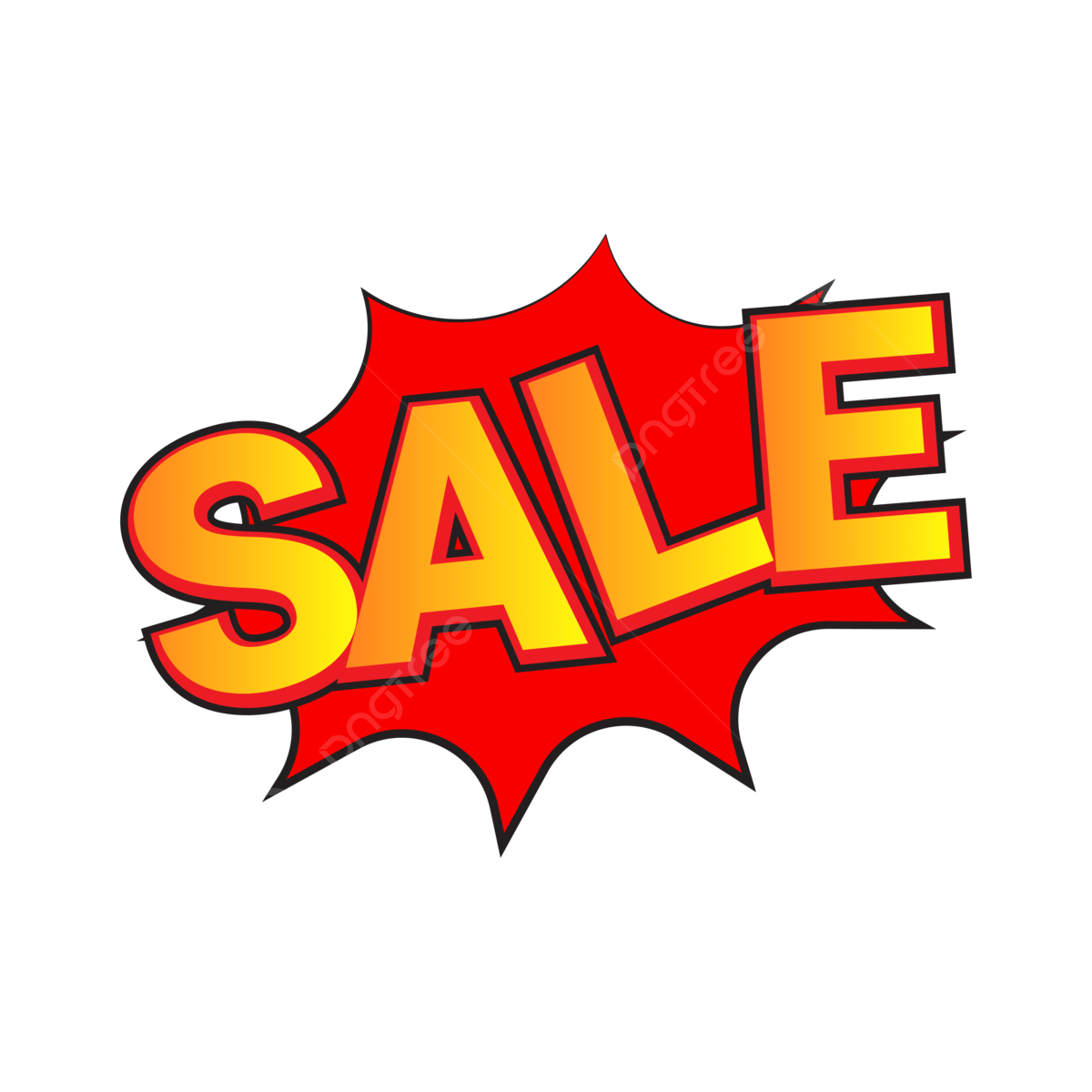 Pngtree Sale With Red Background Png Image 8676352