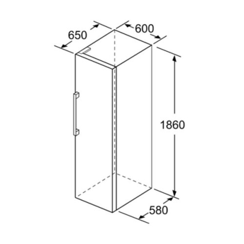 Tu Dong Bosch Gsn36vi3p (3) Tủ Đông Bosch GSN36VI3P